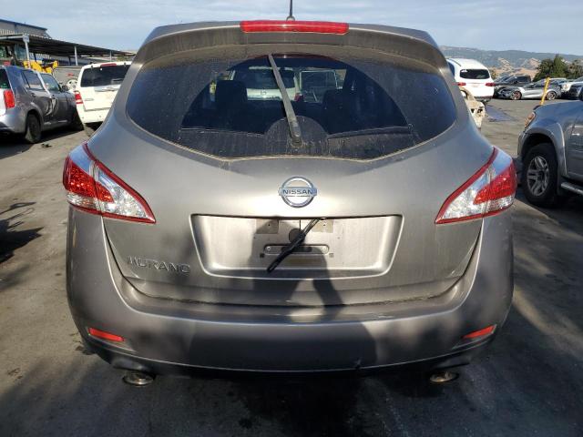 JN8AZ1MUXCW102991 - 2012 NISSAN MURANO S GRAY photo 6