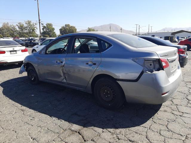 3N1AB7AP7EY276632 - 2014 NISSAN SENTRA S SILVER photo 2