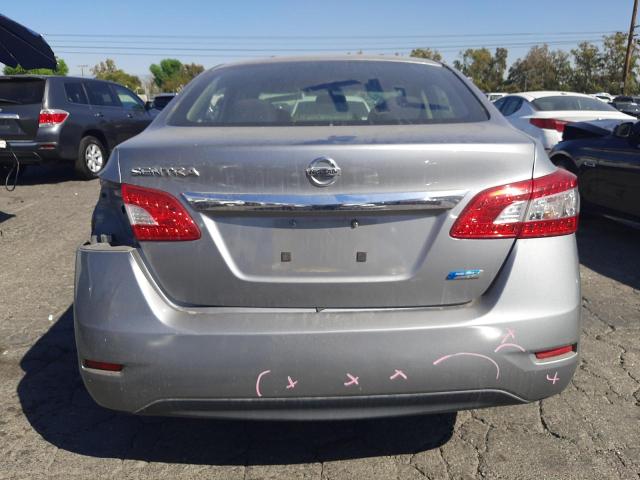 3N1AB7AP7EY276632 - 2014 NISSAN SENTRA S SILVER photo 6