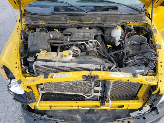 1D7HU18288S596628 - 2008 DODGE RAM 1500 ST YELLOW photo 11