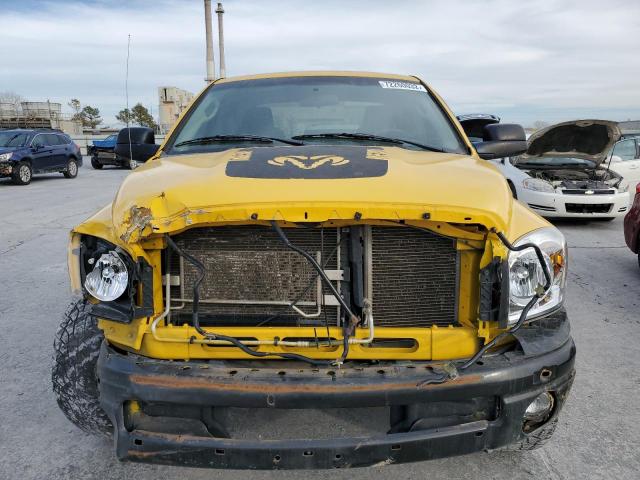 1D7HU18288S596628 - 2008 DODGE RAM 1500 ST YELLOW photo 5