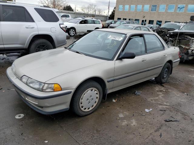 JH4DB1550LS032122 - 1990 ACURA INTEGRA LS BEIGE photo 1