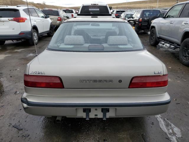 JH4DB1550LS032122 - 1990 ACURA INTEGRA LS BEIGE photo 6