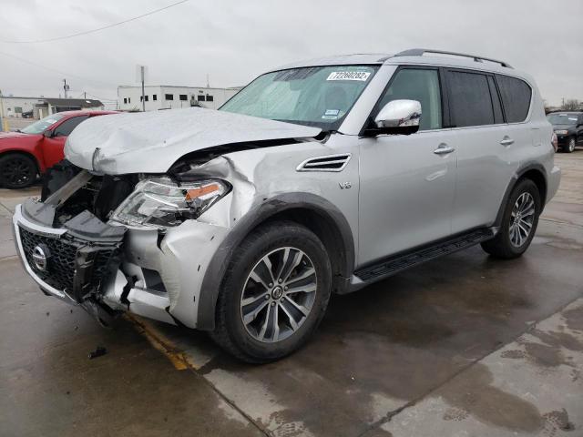 JN8AY2ND4KX008704 - 2019 NISSAN ARMADA SV SILVER photo 1