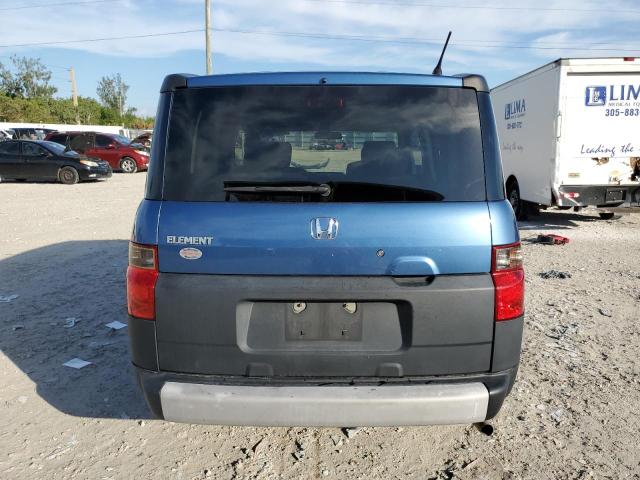 5J6YH18368L008835 - 2008 HONDA ELEMENT LX BLUE photo 6