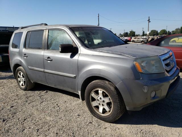 5FNYF38989B020324 - 2009 HONDA PILOT TOURING GRAY photo 4