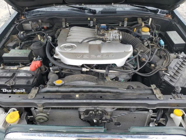 JN8DR09YX2W745391 - 2002 NISSAN PATHFINDER LE 绿色 照片 12
