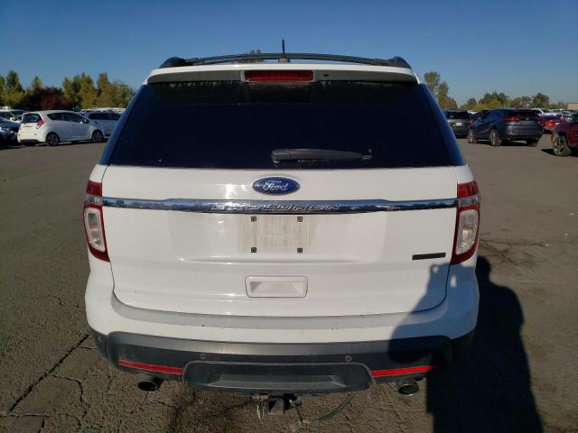 1FM5K7B9XDGA14873 - 2013 FORD EXPLORER WHITE photo 6