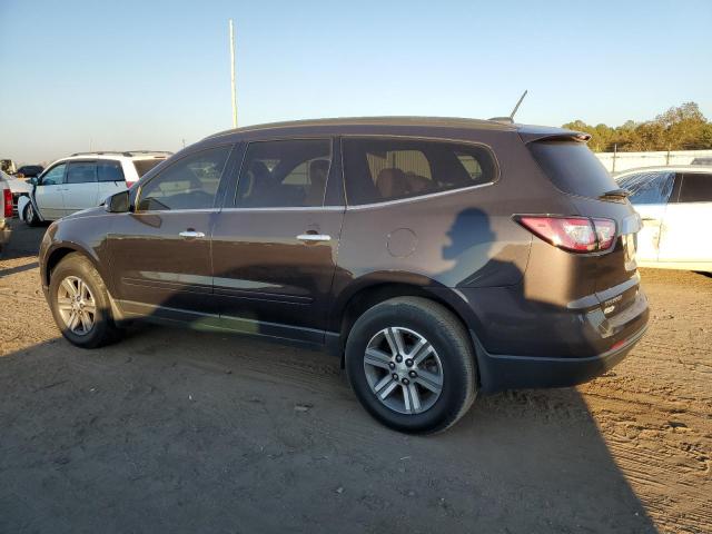 1GNKRHKD9HJ232316 - 2017 CHEVROLET TRAVERSE LT BROWN photo 2