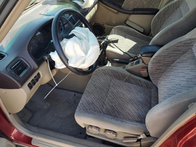 JF1SF6556YG725772 - 2000 SUBARU FORESTER S RED photo 7