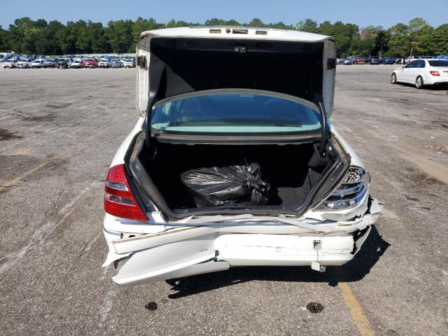 WDBUF65J85A707772 - 2005 MERCEDES-BENZ E 320 WHITE photo 6