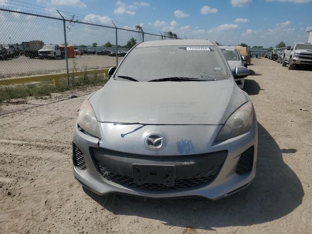 JM1BL1UF3C1551705 - 2012 MAZDA 3 I GRAY photo 5