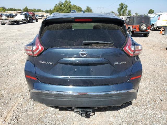 5N1AZ2MH7GN111966 - 2016 NISSAN MURANO S BLUE photo 6