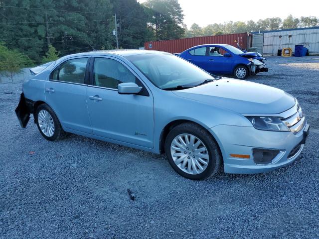 3FADP0L30BR129657 - 2011 FORD FUSION HYBRID BLUE photo 4