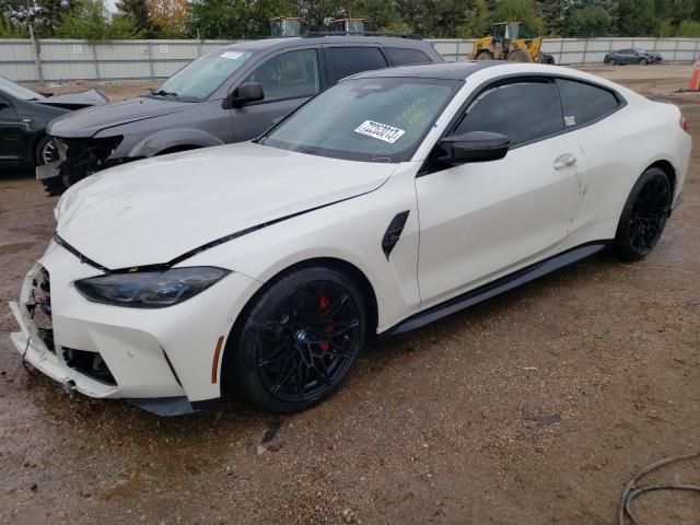 WBS43AZ07RCN80899 - 2024 BMW M4 COMPETITION WHITE photo 1