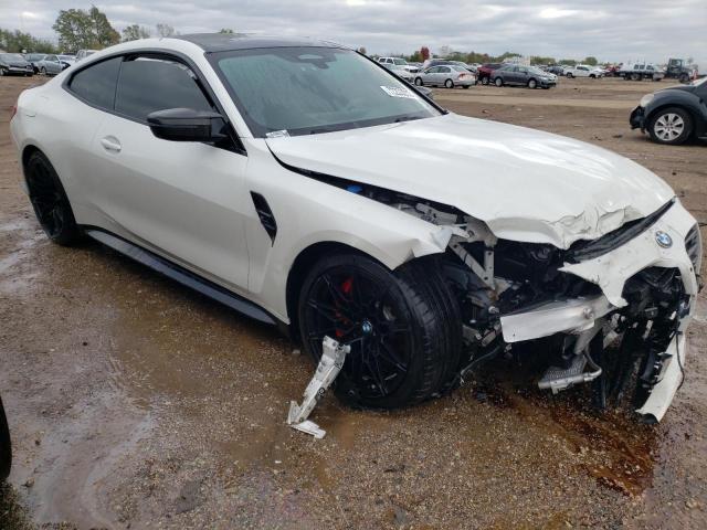 WBS43AZ07RCN80899 - 2024 BMW M4 COMPETITION WHITE photo 4