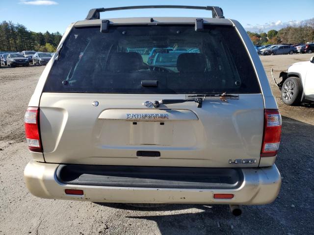 JN8DR09Y61W584522 - 2001 NISSAN PATHFINDER LE GOLD photo 6