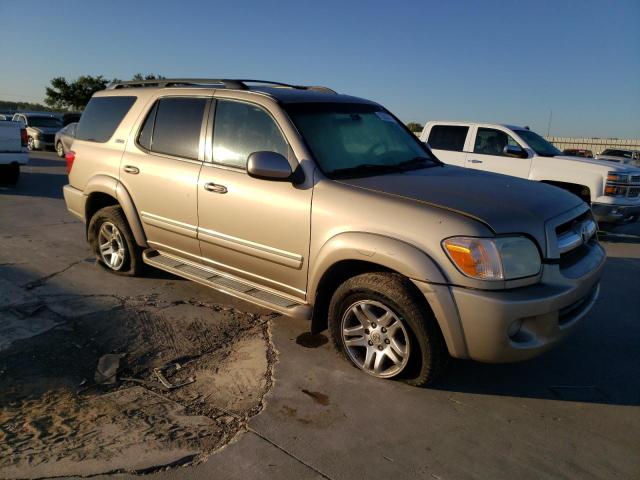 5TDZT34A05S250989 - 2005 TOYOTA SEQUOIA SR5 TAN photo 4