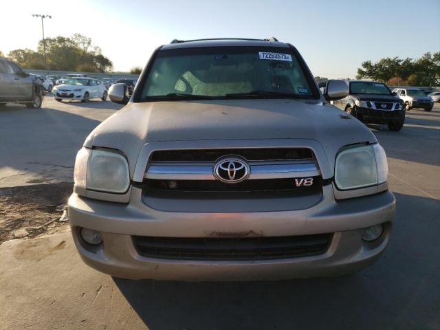 5TDZT34A05S250989 - 2005 TOYOTA SEQUOIA SR5 TAN photo 5