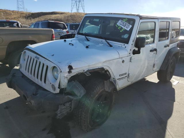 1C4BJWDG6HL562821 - 2017 JEEP WRANGLER U SPORT WHITE photo 1