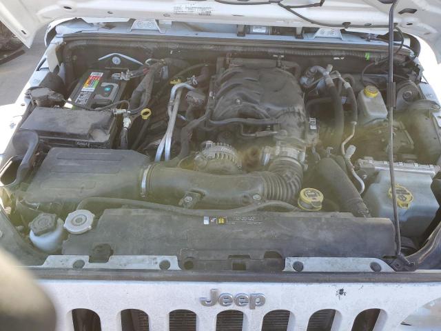 1C4BJWDG6HL562821 - 2017 JEEP WRANGLER U SPORT თეთრი ფოტო 12