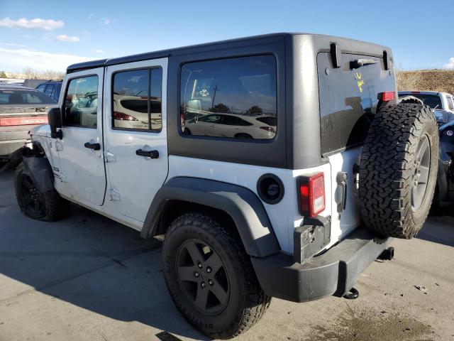 1C4BJWDG6HL562821 - 2017 JEEP WRANGLER U SPORT თეთრი ფოტო 2