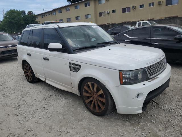 SALSP2E40BA268760 - 2011 LAND ROVER RANGE ROVE AUTOBIOGRAPHY WHITE photo 4