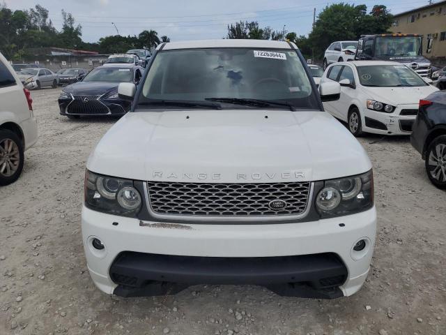 SALSP2E40BA268760 - 2011 LAND ROVER RANGE ROVE AUTOBIOGRAPHY WHITE photo 5