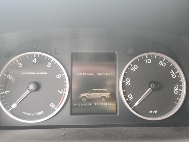SALSP2E40BA268760 - 2011 LAND ROVER RANGE ROVE AUTOBIOGRAPHY WHITE photo 9