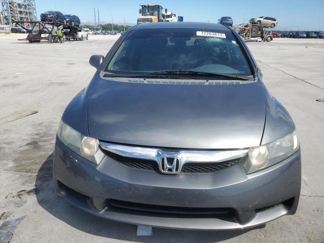 2HGFA16519H352692 - 2009 HONDA CIVIC LX GRAY photo 5