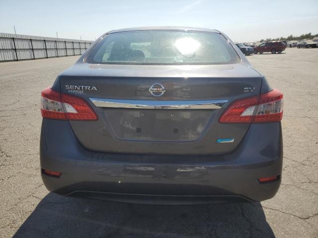 3N1AB7AP1EY297542 - 2014 NISSAN SENTRA S GRAY photo 6