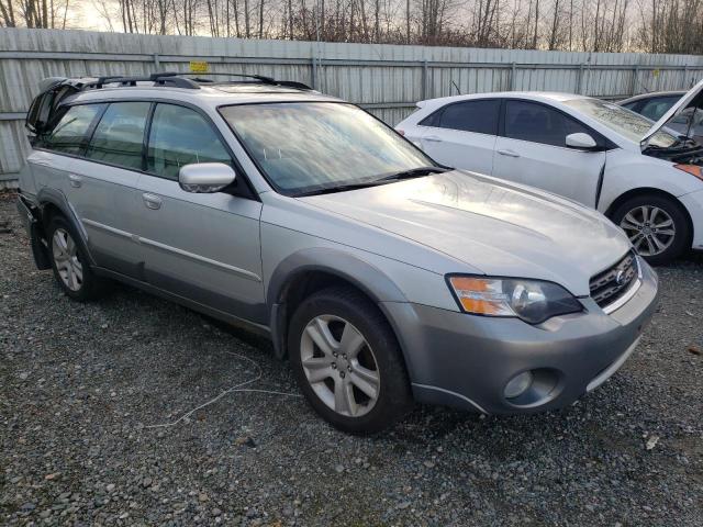 4S4BP85C754378592 - 2005 SUBARU LEGACY OUTBACK H6 R VDC SILVER photo 4