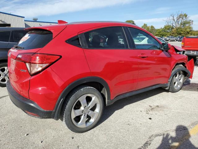 3CZRU6H74GM735050 - 2016 HONDA HR-V EXL RED photo 3