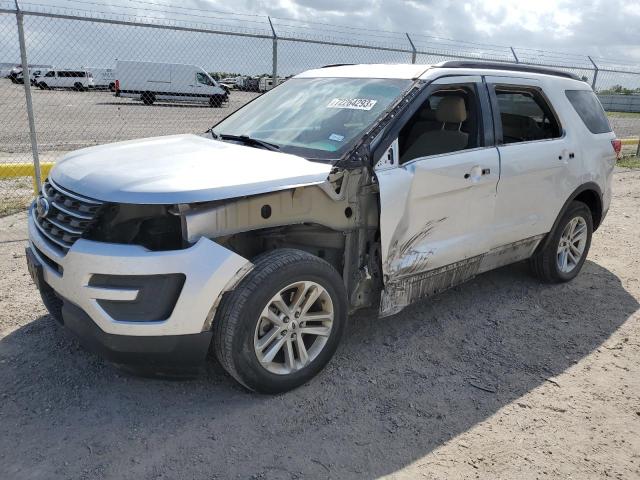 1FM5K7B84HGD02725 - 2017 FORD EXPLORER SILVER photo 1