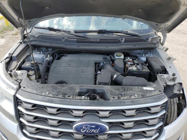 1FM5K7B84HGD02725 - 2017 FORD EXPLORER SILVER photo 11