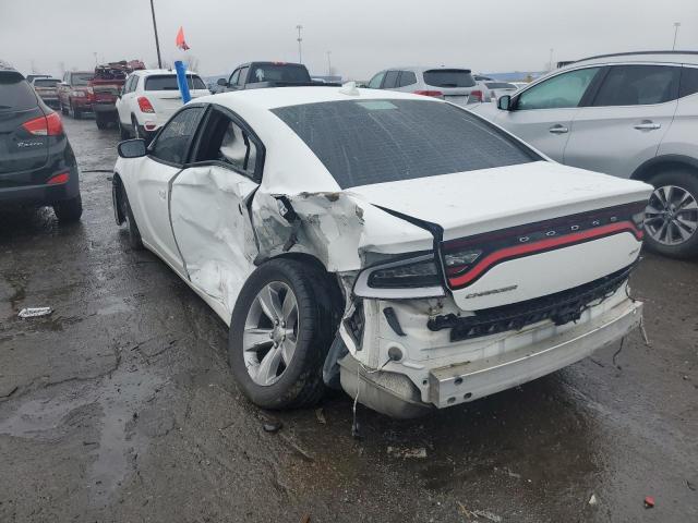 2C3CDXHG2GH339168 - 2016 DODGE CHARGER SXT WHITE photo 2