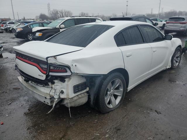 2C3CDXHG2GH339168 - 2016 DODGE CHARGER SXT WHITE photo 3