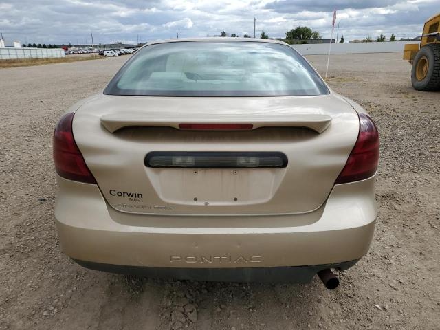 2G2WP522351205099 - 2005 PONTIAC GRAND PRIX BEIGE photo 6