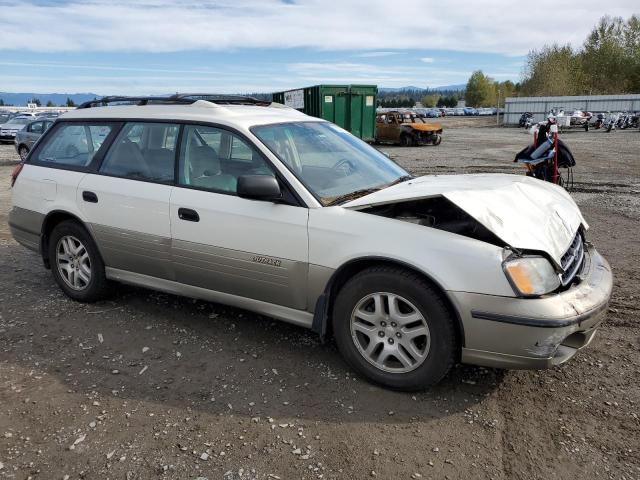 4S3BH675127611834 - 2002 SUBARU LEGACY OUTBACK AWP 奶油色 照片 4