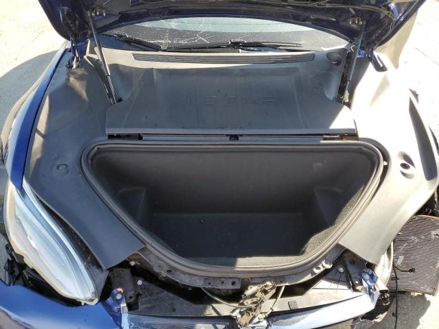 5YJSA1E22LF370331 - 2020 TESLA MODEL S Կապույտ լուսանկար 11