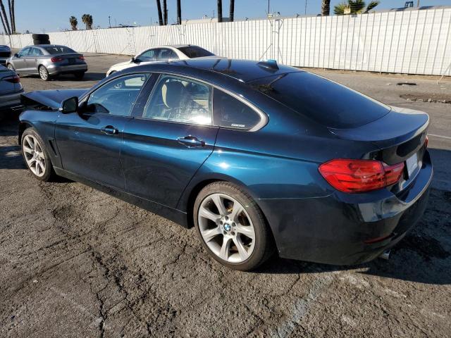 WBA4A9C58FGL85878 - 2015 BMW 428 I GRAN COUPE SULEV BLUE photo 2