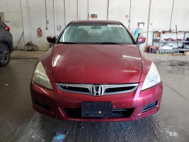 1HGCM56396A140407 - 2006 HONDA ACCORD SE RED photo 5