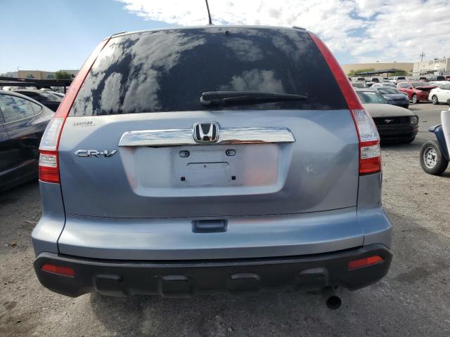 JHLRE38777C003906 - 2007 HONDA CR-V EXL BLUE photo 6