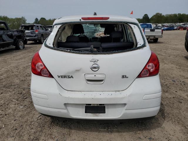 3N1BC13E38L395970 - 2008 NISSAN VERSA S WHITE photo 6