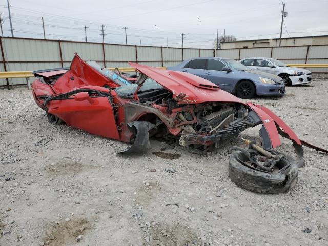 2B3LJ74W49H606722 - 2009 DODGE CHALLENGER SRT-8 RED photo 4