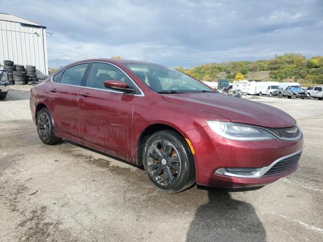 1C3CCCAB0GN167093 - 2016 CHRYSLER 200 LIMITED BURGUNDY photo 4