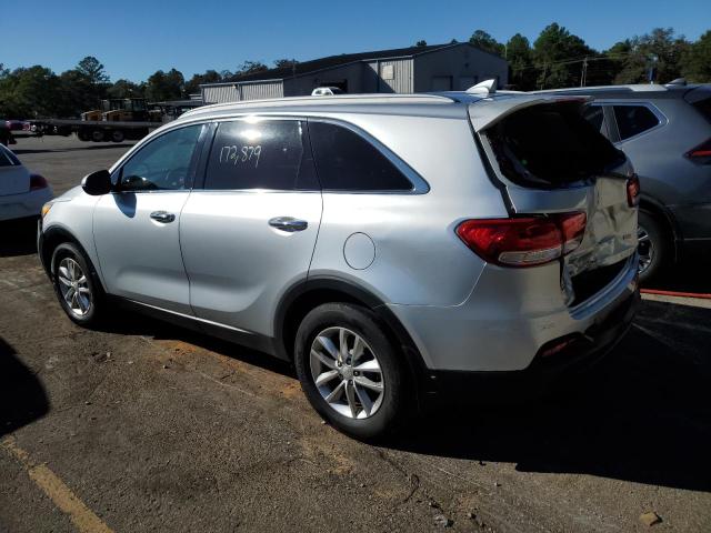 5XYPG4A37GG026934 - 2016 KIA SORENTO LX SILVER photo 2