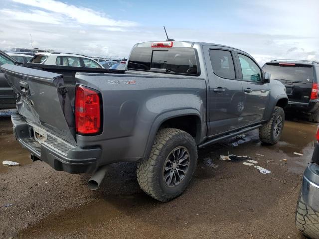 1GCPTEE14J1328246 - 2018 CHEVROLET COLORADO ZR2 GRAY photo 3