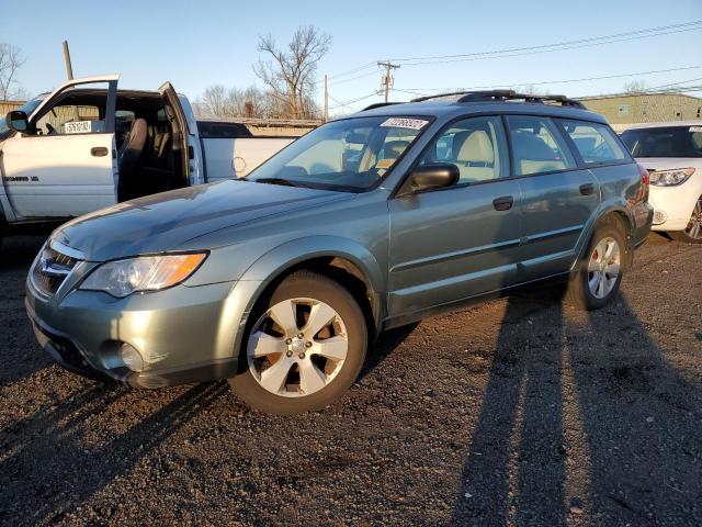 4S4BP61CX97337159 - 2009 SUBARU OUTBACK 2.5I GREEN photo 1