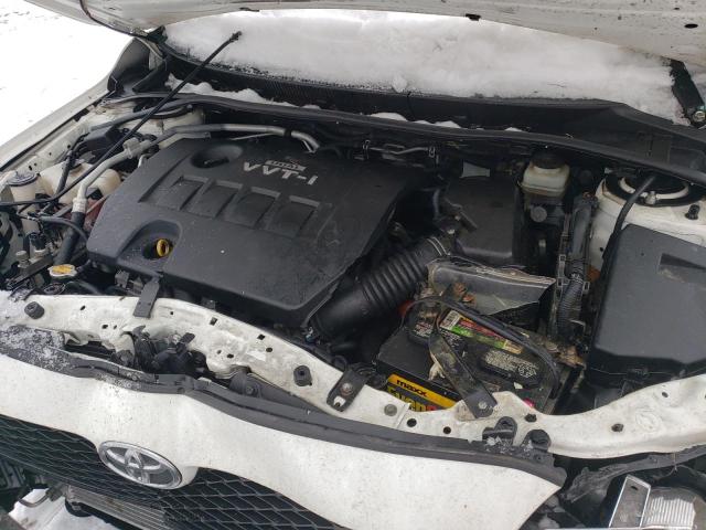 JTDBL40E09J048110 - 2009 TOYOTA COROLLA BASE WHITE photo 11